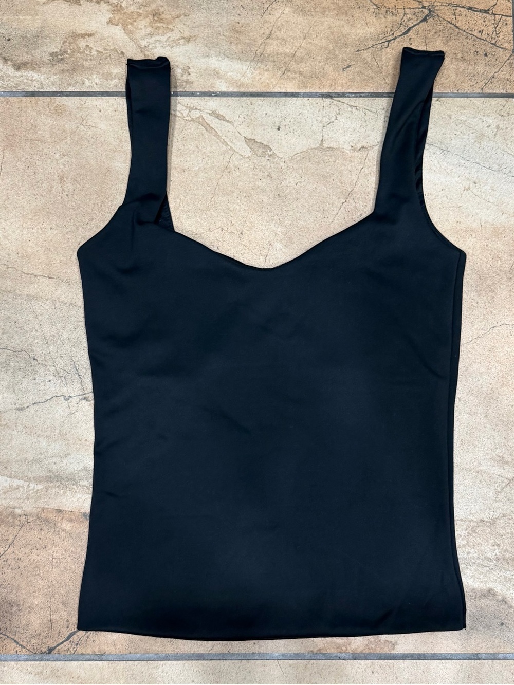 Sincerely Jules Black Square Neck Camisole